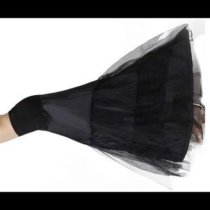 Fishtail mermaid petticoat